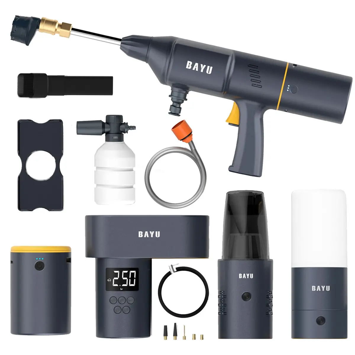 Bayu Portable Modular 6 In 1 Car Tool 1
