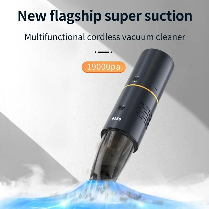 Bayu Wireless Handheld Car Vacuum Cleaner | 19500Pa Suction 60Min Runtime 1