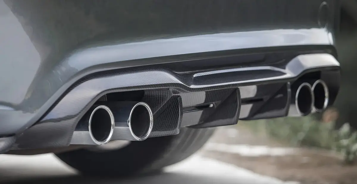 Paktechz Carbon Fiber Rear Diffuser For Bmw M2 F87 1