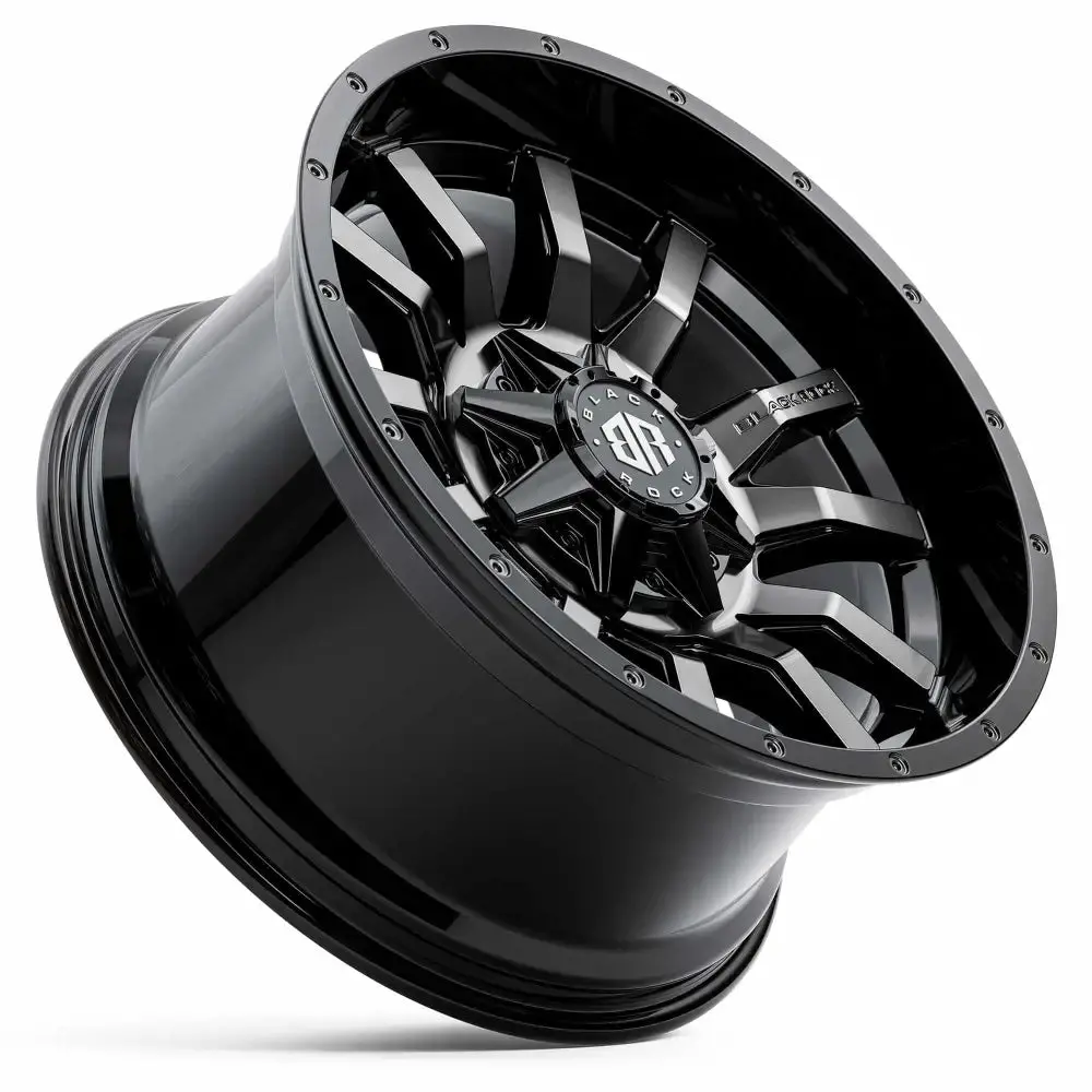 Black Rock Predator Gloss Black Tinted 20 Inch 2