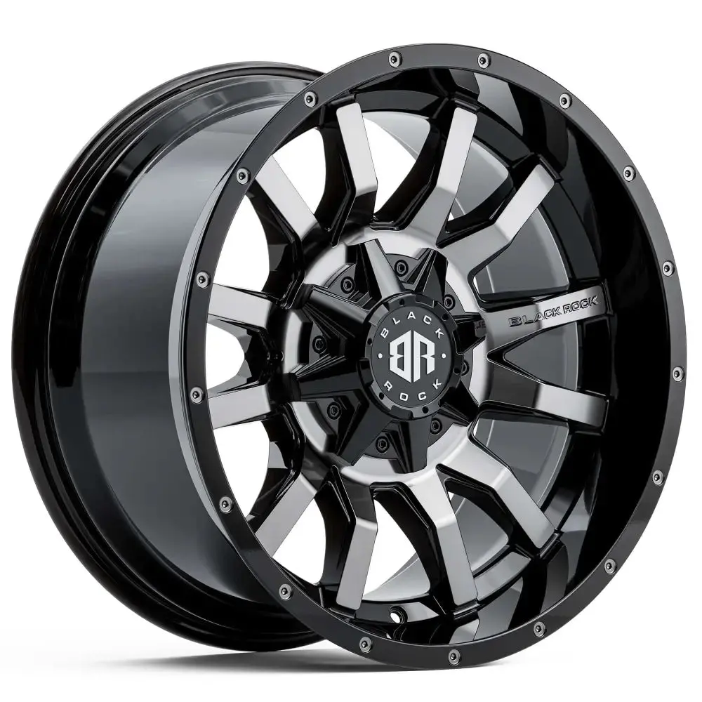 Black Rock Predator Gloss Black Tinted 20 Inch 1