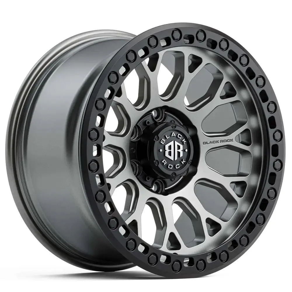 Black Rock Spider Gunmetal Wheels 1