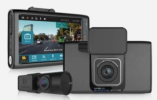 Blackvue Dr750gw Hd 1080P Front W/Lcd & Rear Camera Recording Ki 1