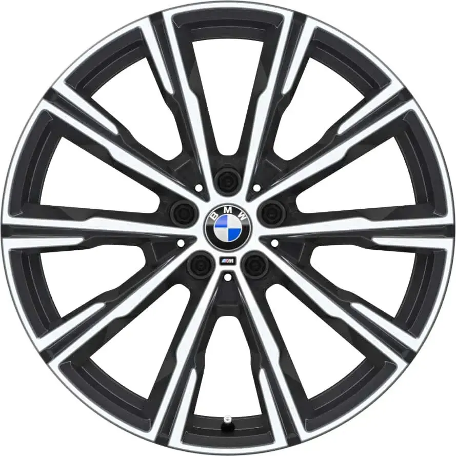 20" Bmw X5 G05 / X6 G06 M-Performance 740M Oe Wheels 1