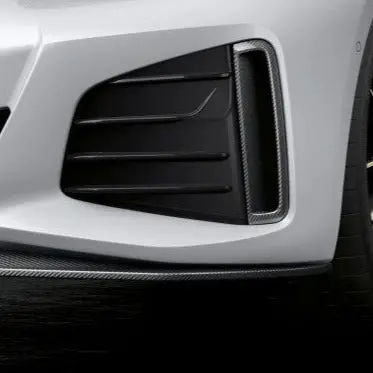 Bmw M Performance Carbon Fiber Front Bumper Air Inlet Trim For 4 Series I4 / G26 1