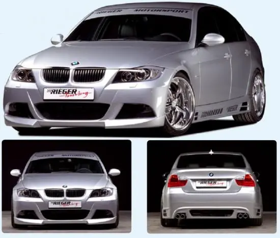 Bmw E90 3-Series Rg Style Body Kit 1