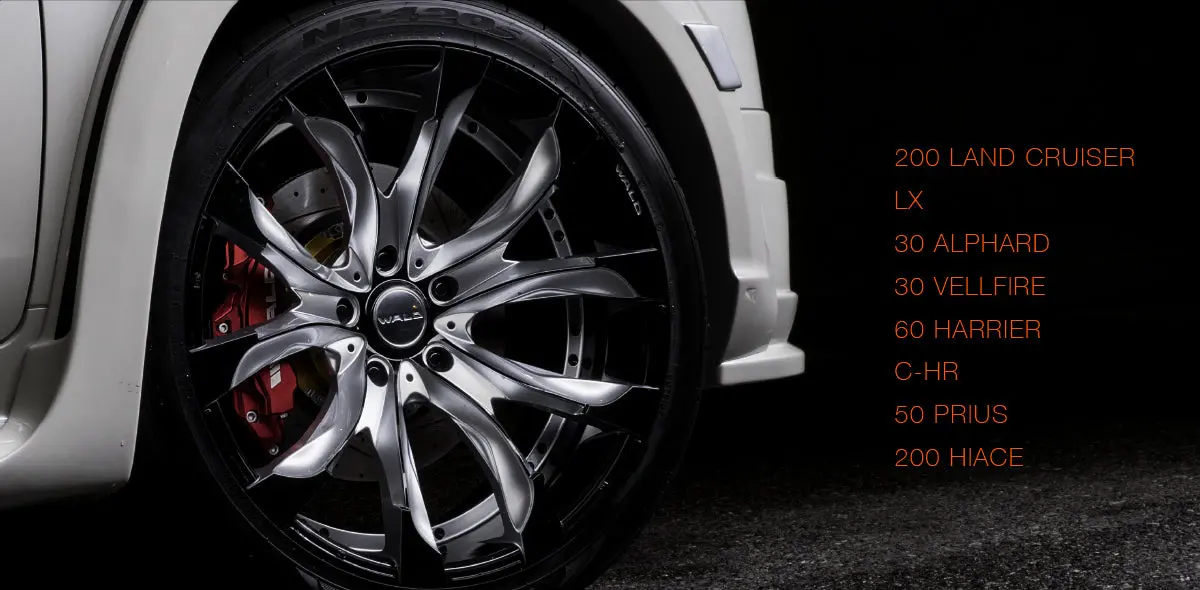 Wald Forged 8 Pot High Performance Brake System 8