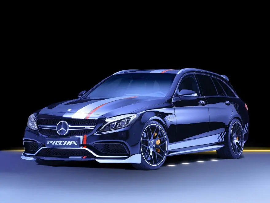 Piecha Rs-R For Mercedes-Benz S205 Estate / W205 Sedan C63 Body Kit 1