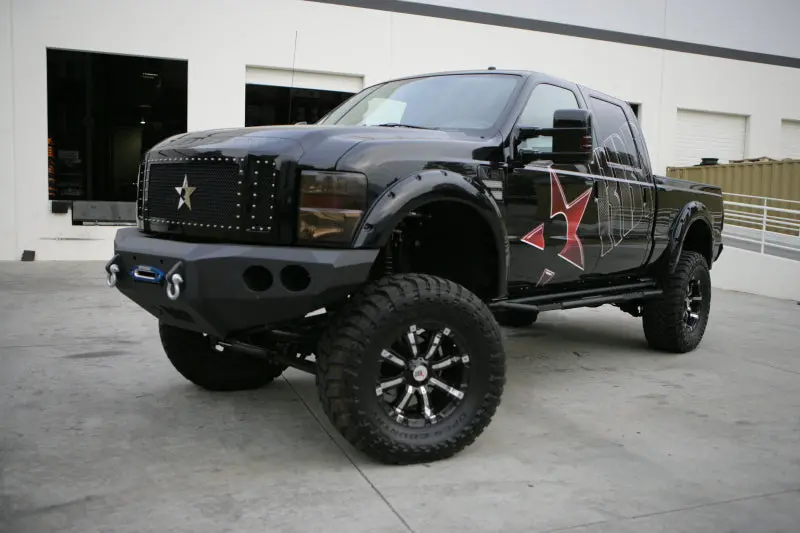 Rbp Rx-3 Black Running Boards For 1999–2016 Ford F-250/F-350 Supercrew Cab Models 1