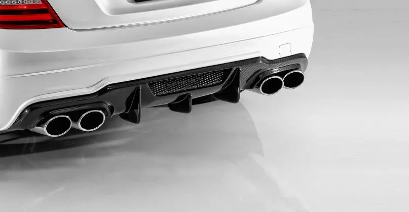 Vorsteiner W204 C63 Amg Sedan Facelift Rear Diffuser 1
