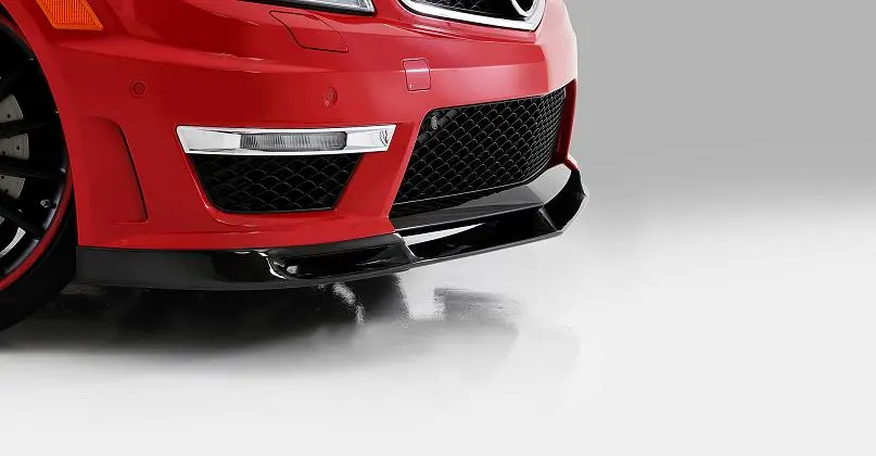 Vorsteiner W204 C63 Amg Sedan Facelift Front Lip Spoiler 1