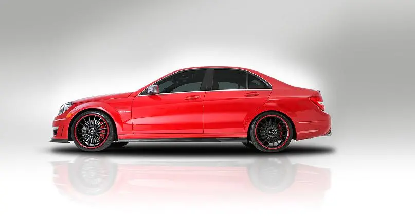 Vorsteiner W204 C63 Amg Sedan Facelift Side Skirts 1