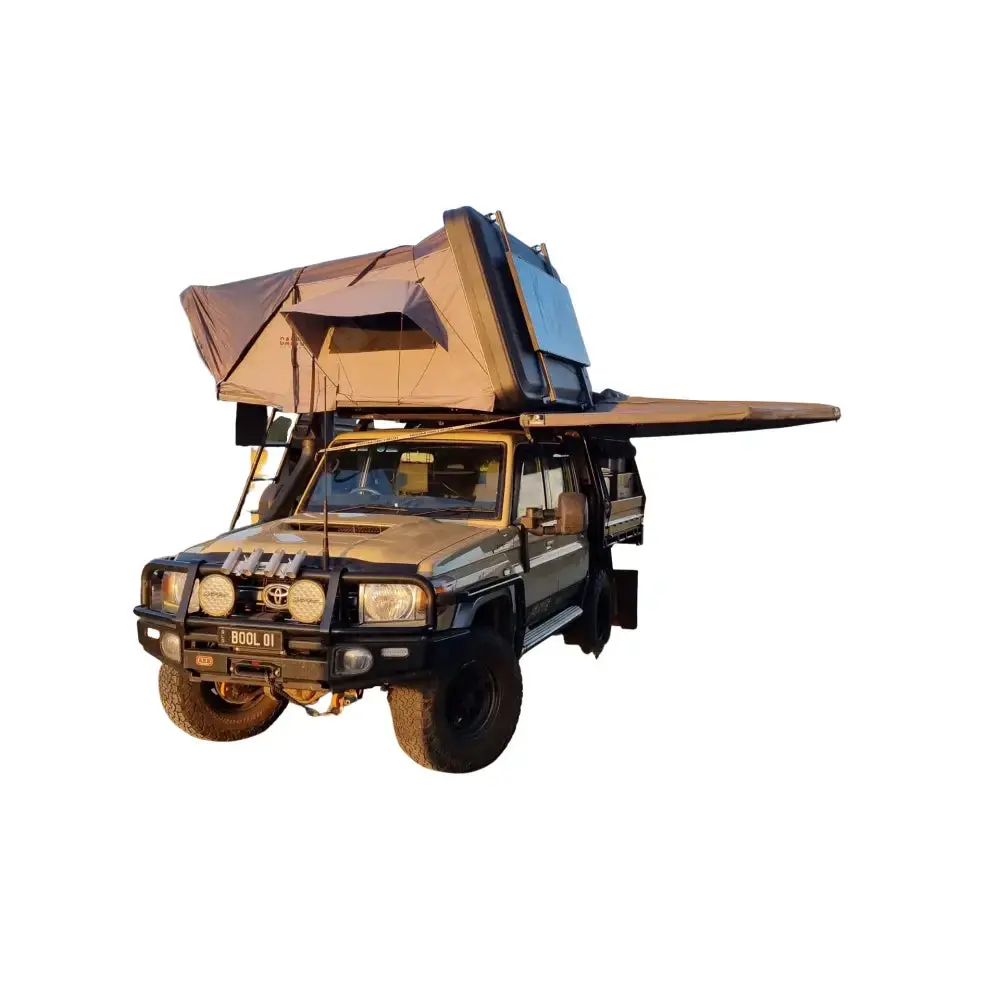 Canyon Off-Road 4 Person Aluminium Hard Shell Rooftop Tent 2.1M (Can-775-Ha) 1