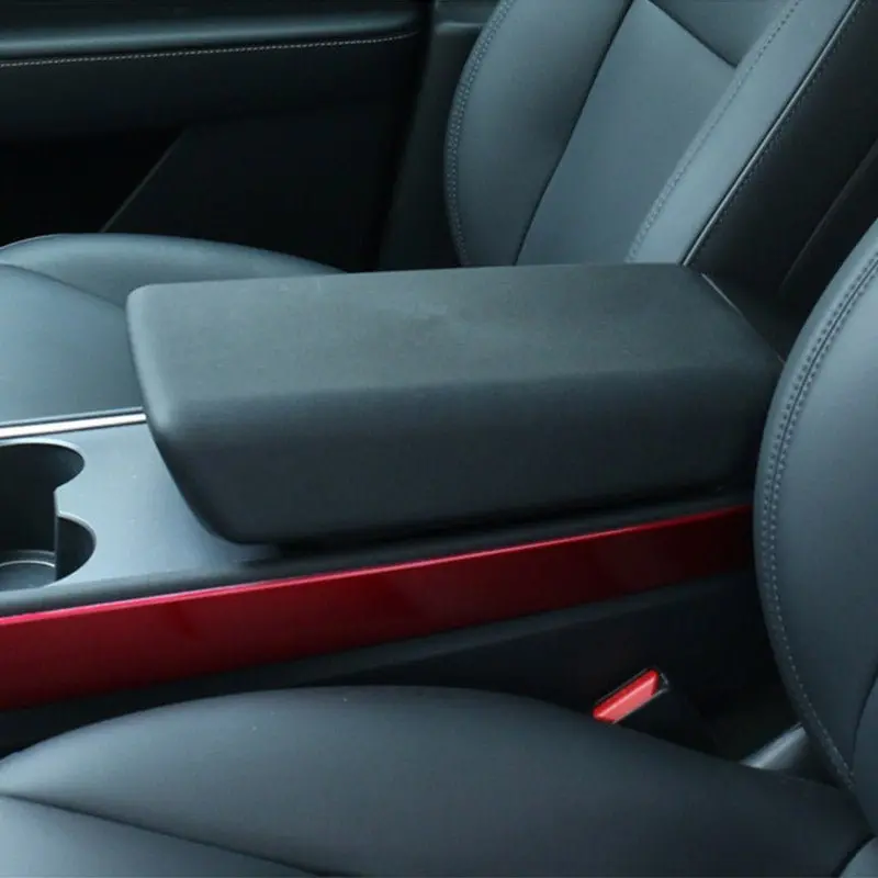 Pu Leather Armrest Cover For Model 3 Highland/Y Juniper | 3 Colors 1