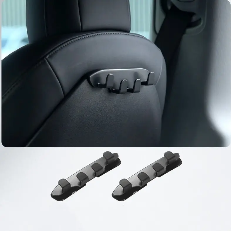 Car Headrest Hook For Tesla Model 3/Y (2Pcs) 1