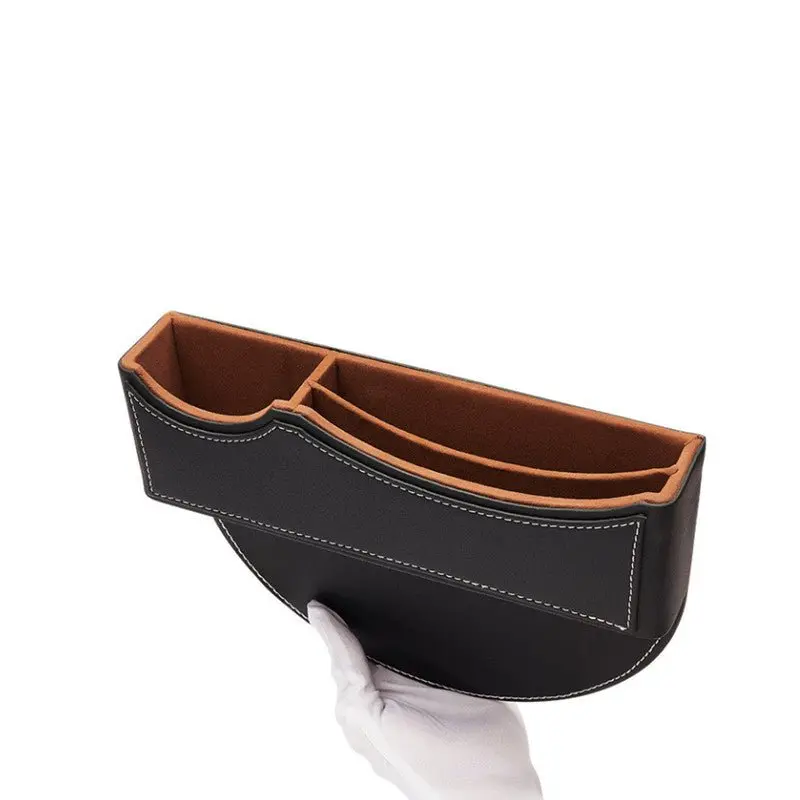 Seat Gap Filler For Tesla | Universal Fit | 3 Styles | Premium Leather & Cotton 4