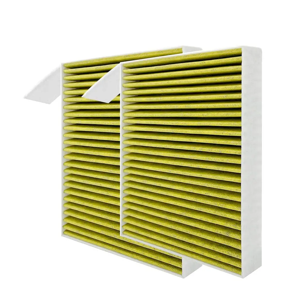 Activated Carbon Cabin Air Filter For Model 3 & Model Y | Pm2.5 Hepa (2-Pack) 1