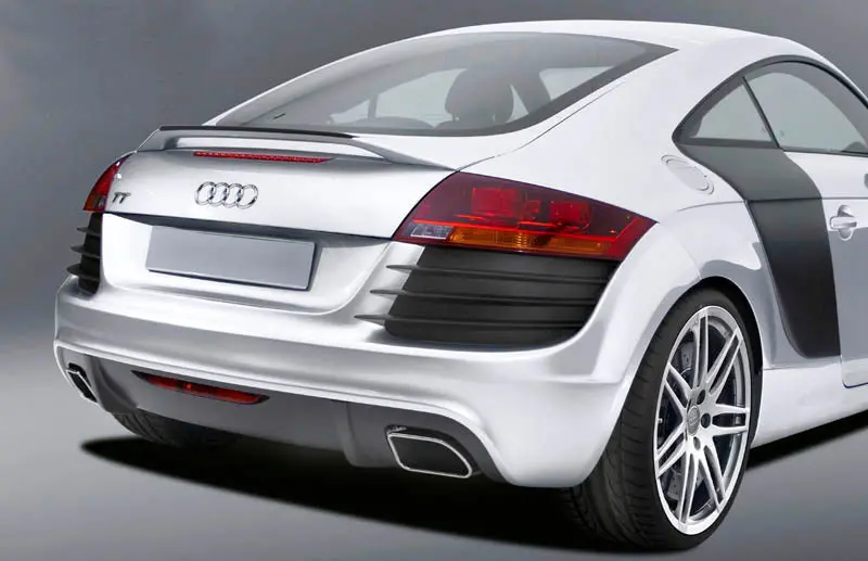 Audi Tt 8J Mk2 2006+ C Style Rear Spoiler (Carbon Fiber) 1