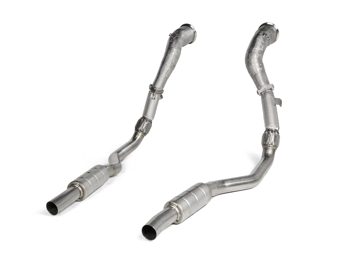Akrapovic Audi Rs 6 Avant (C8) 2020 Downpipe / Link Pipe Set (Ss) 1