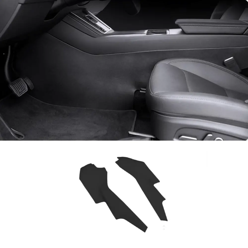 Center Console Side Anti-Kick Mats For Model Y Juniper (2Pcs, Lhd) 1