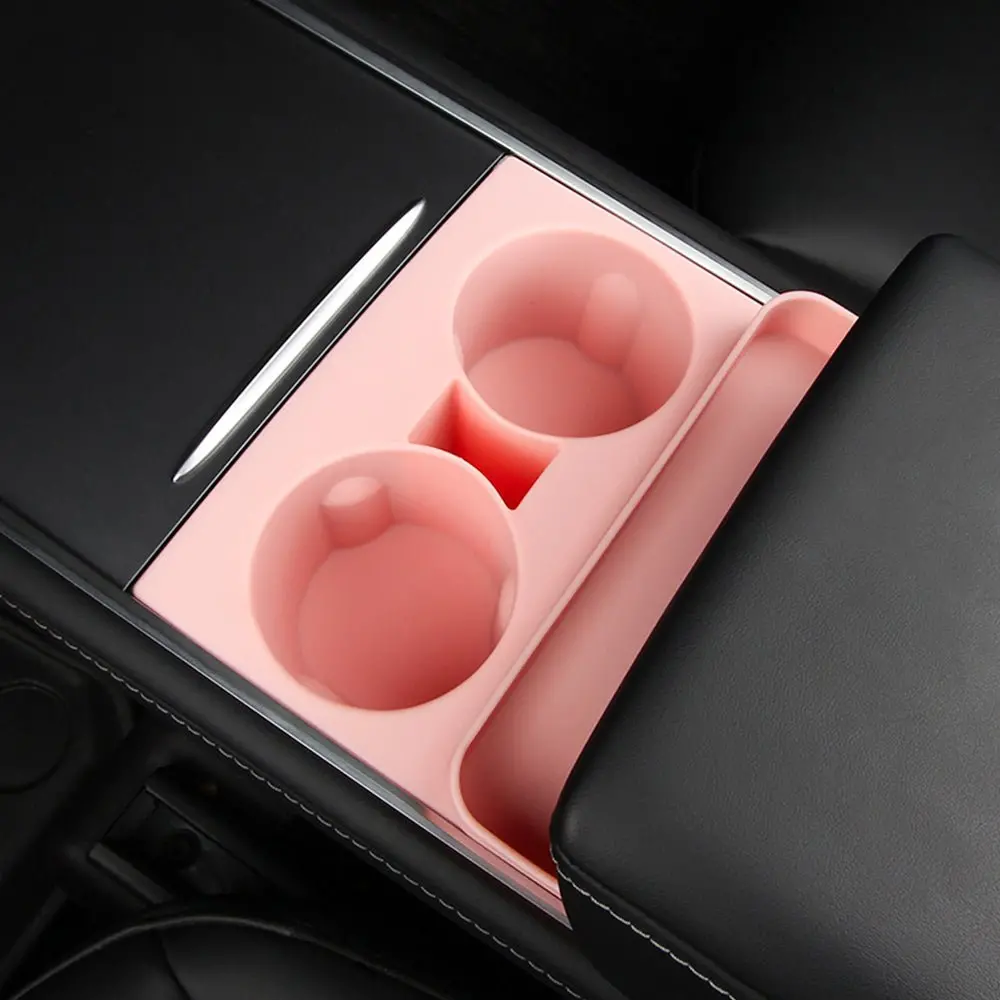 Center Console Silicone Cup Holder For Tesla Model 3/Y 5