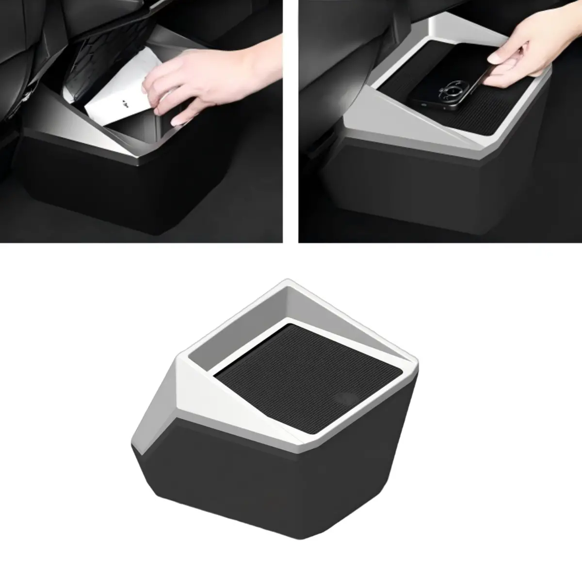 Center Console Trash Can For Cybertruck 1