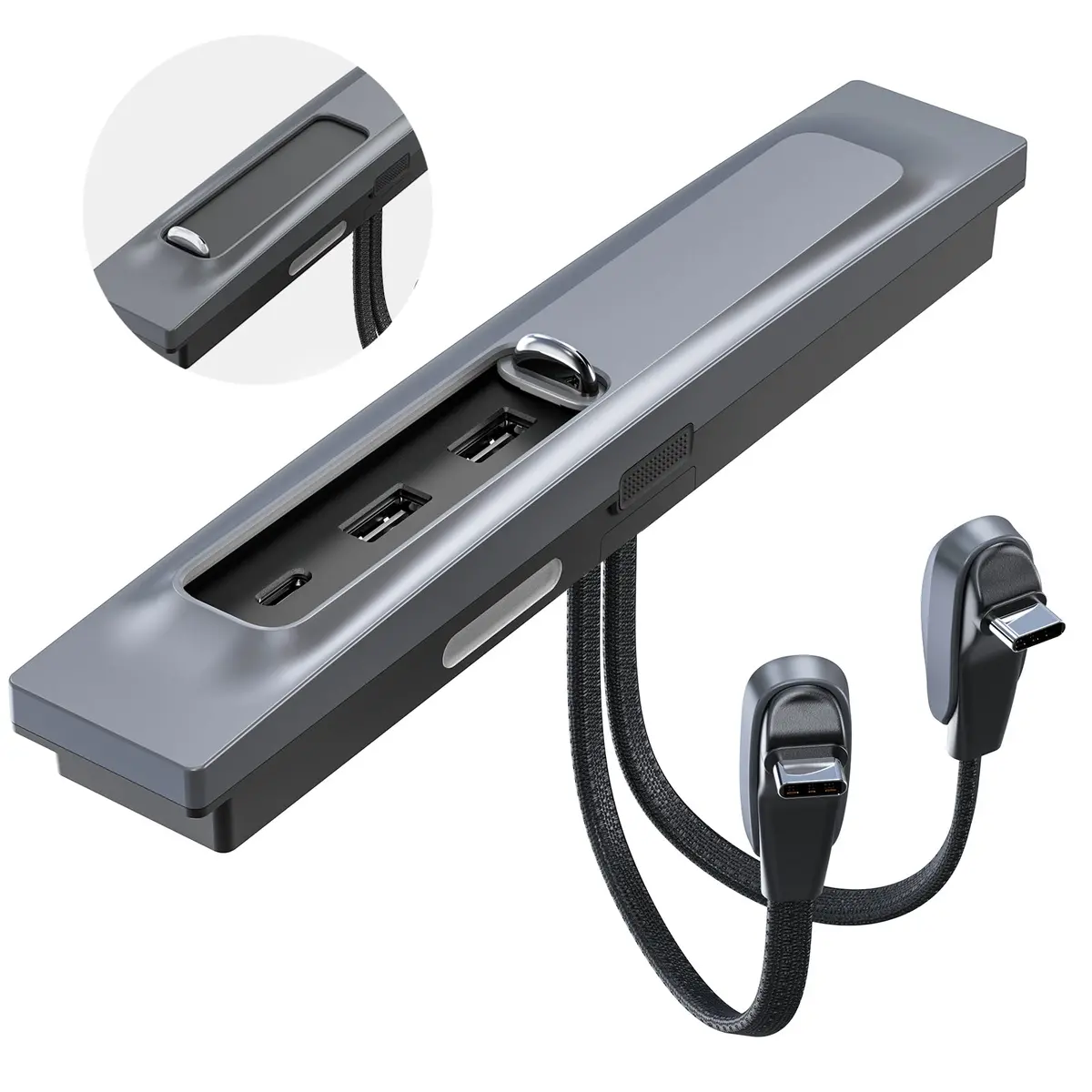 Usb Hub For Model 3 / Model Y | Led Light | 27W Fast Charging 1