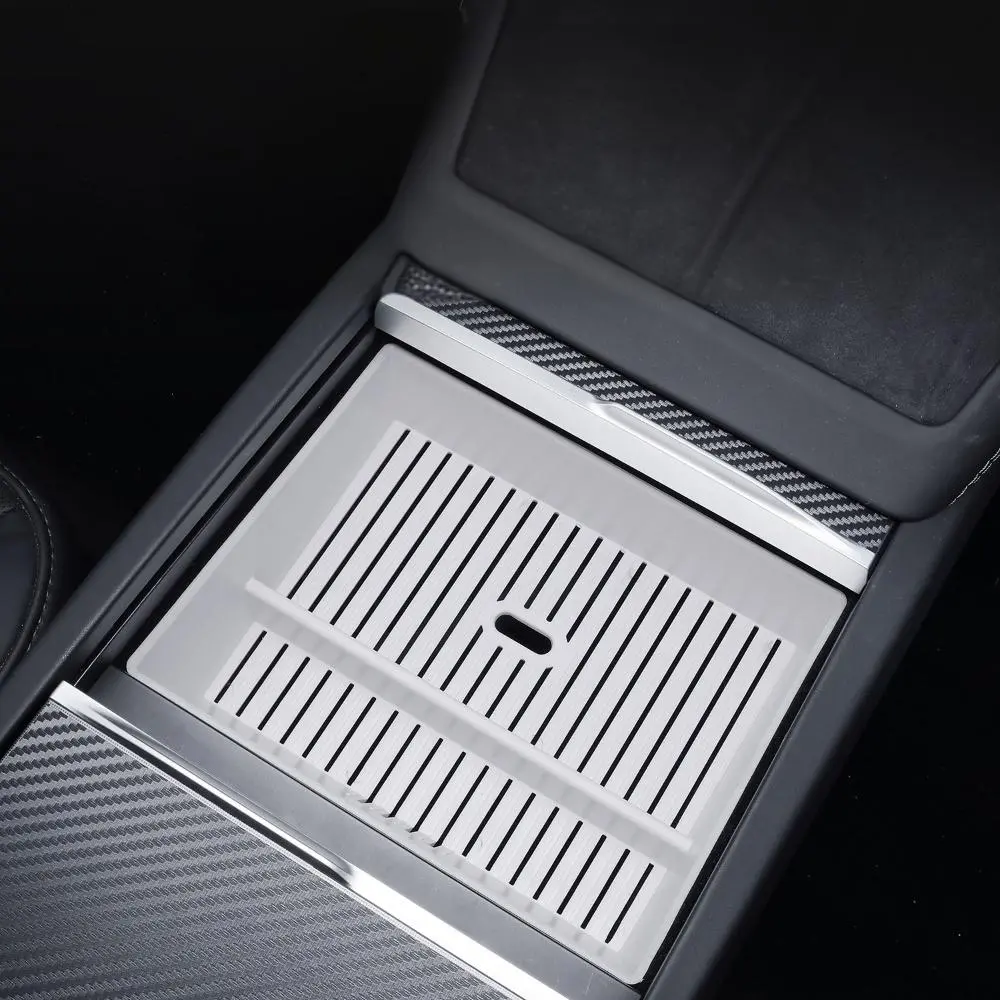 Center Console Storage Box For Model 3 Highland & Model Y Juniper | 3 Locations 1