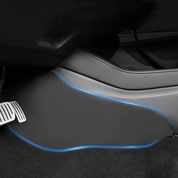 Central Control Side Defense Kick Pad For Tesla Model 3 2017-2023 1