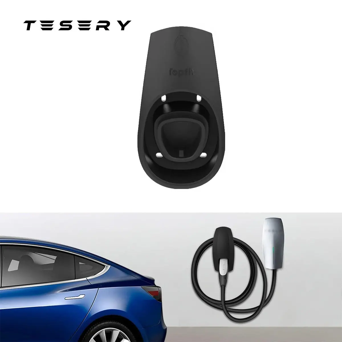 Charging Cable Organizer For Tesla (Us Standard) 2017-2026+ 1