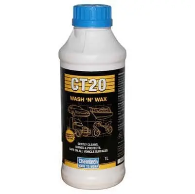 Chemtech Ct20 Wash N Wax 1L 1