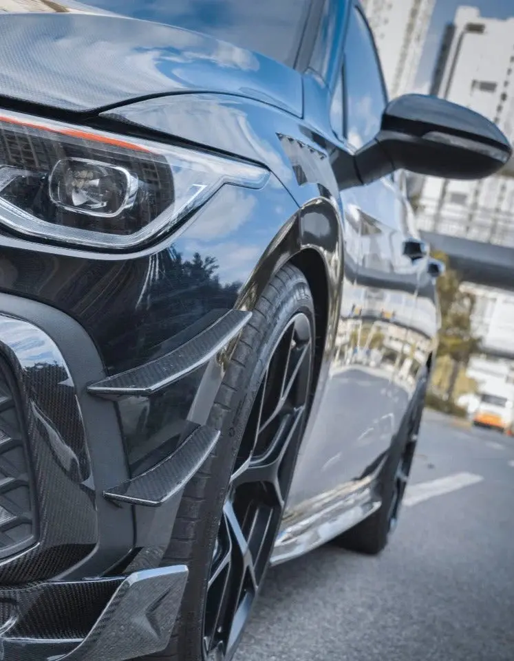 Cmst Tuning Carbon Fiber Front Bumper Canards For Volkswagen Gti Mk8 1