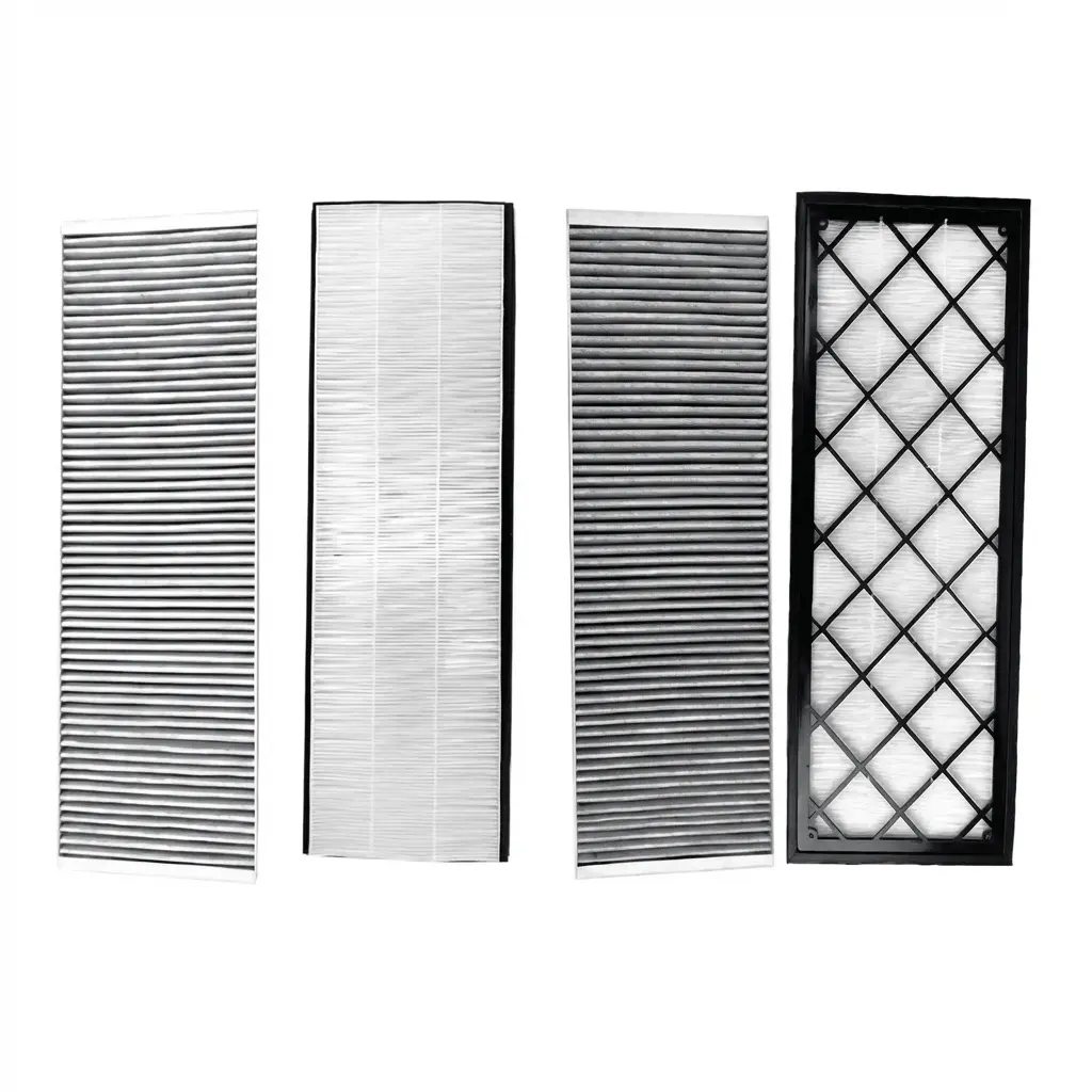Complete Hepa Cabin Air Filter Set For Model Y | Upper & Lower 4-Pack/ Internal & External 6-Pack 1