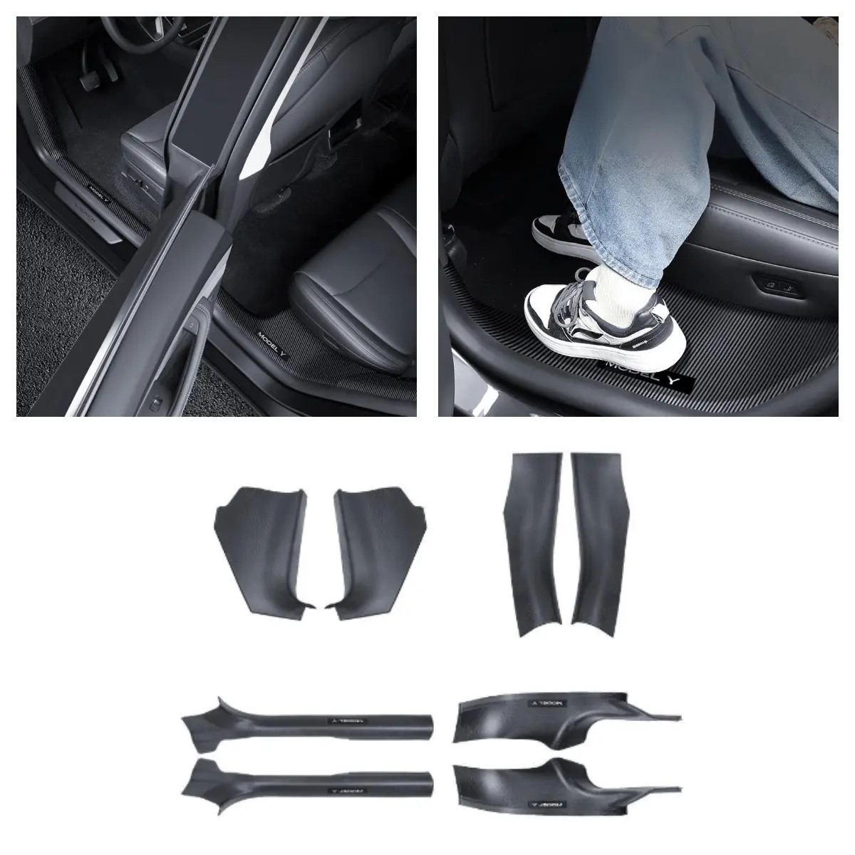 Complete Interior Door Protection Kit For Model Y Juniper | Tesery 1