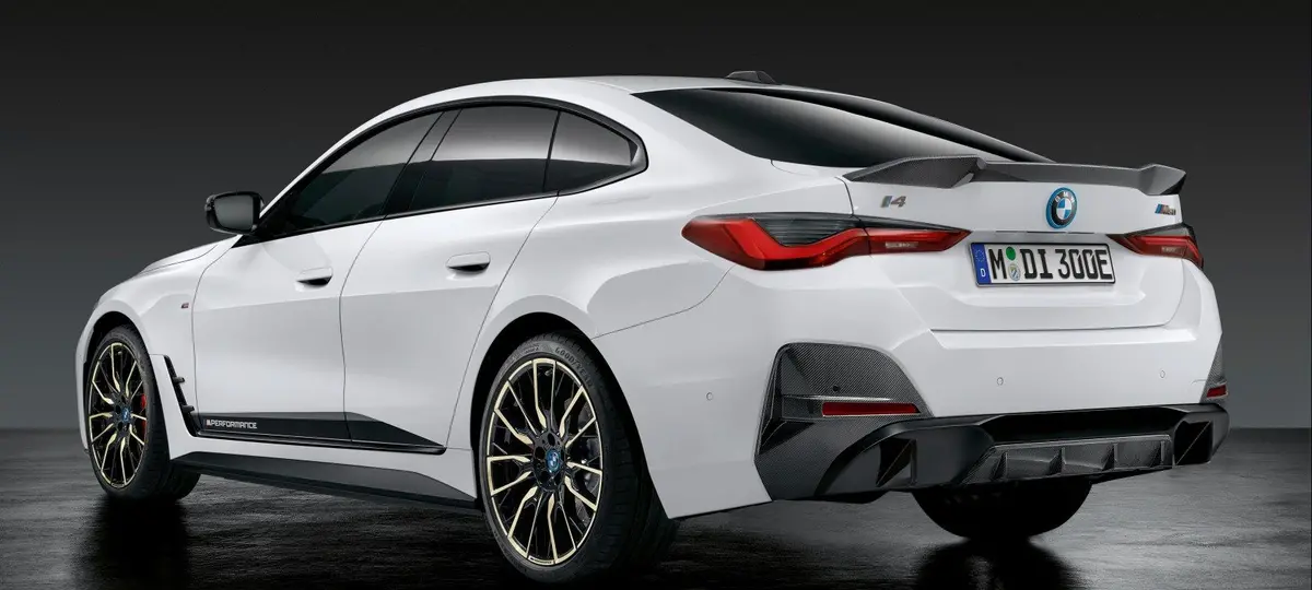 Bmw M Performance Carbon Fiber Rear Lip Spoiler For 4 Series I4 G26 2