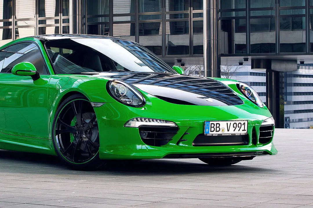 Techart Splitter And Carrier Replacement For Porsche 991 911 Carrera / 981 / 718 Boxster Cayman Front Spoiler 6