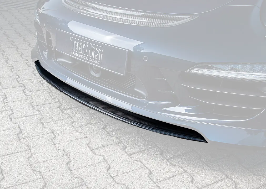 Techart Splitter Carbon, 'Glossy' For Porsche 981 / 991 / 970 Panamera As Of My14 1