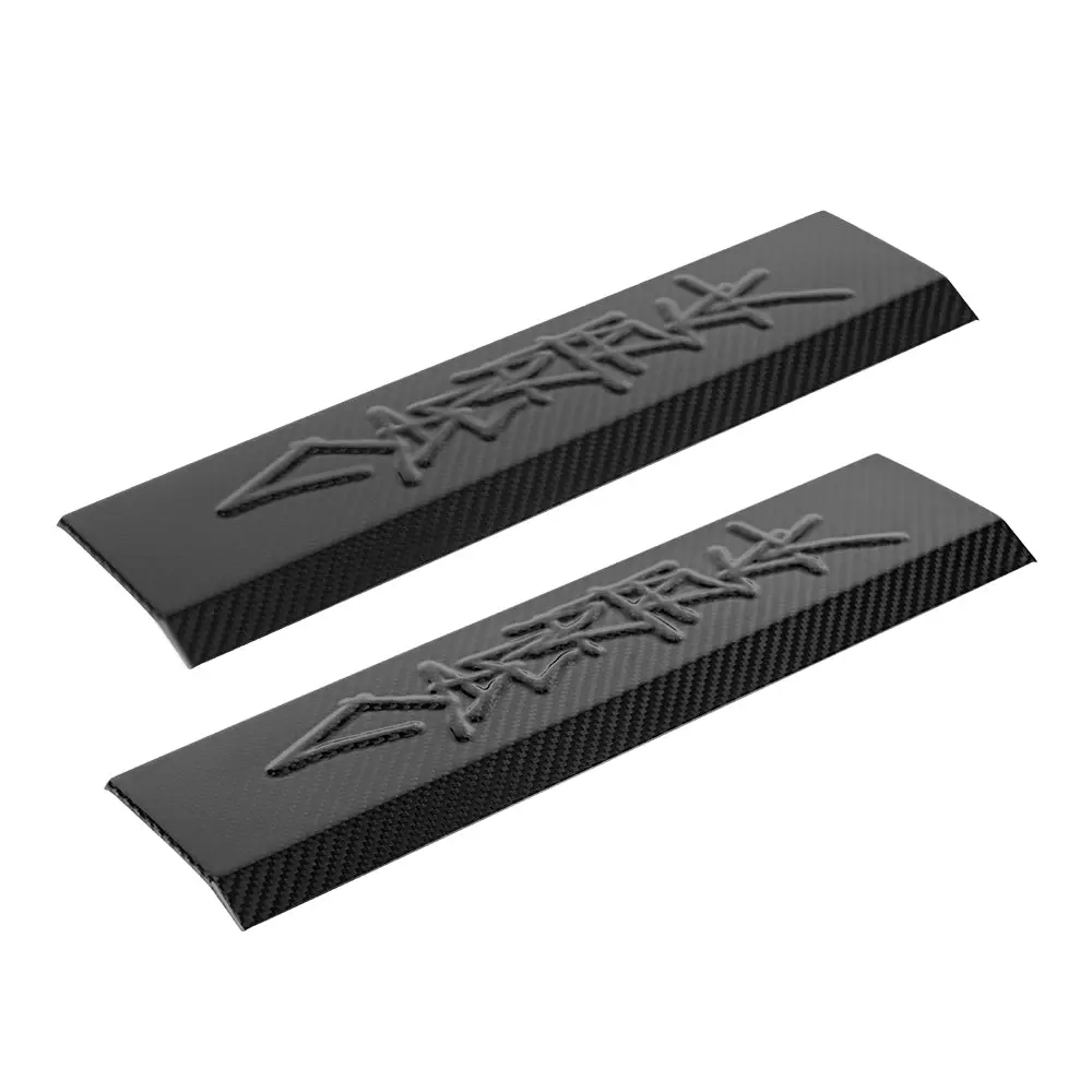 Cybertruck Performance Look Dry Carbon Fiber Front Door Sill Trim (1 Pair) 1