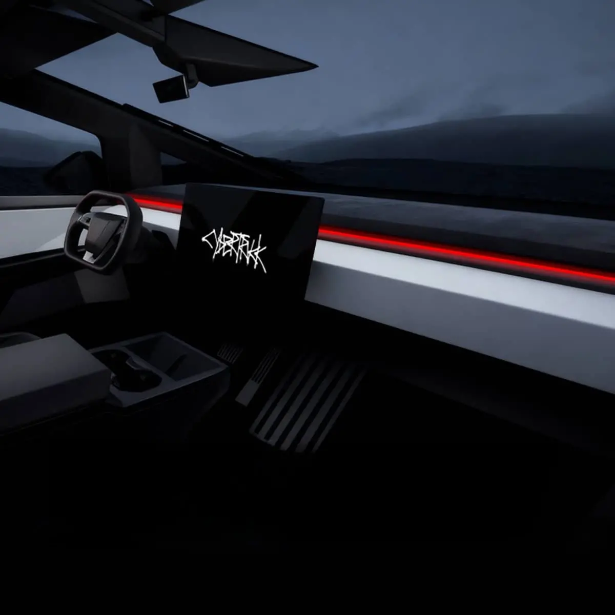 Cybertruck Smart Bsd Blind Spot Led Ambient Lighting Kit | Tesery 1