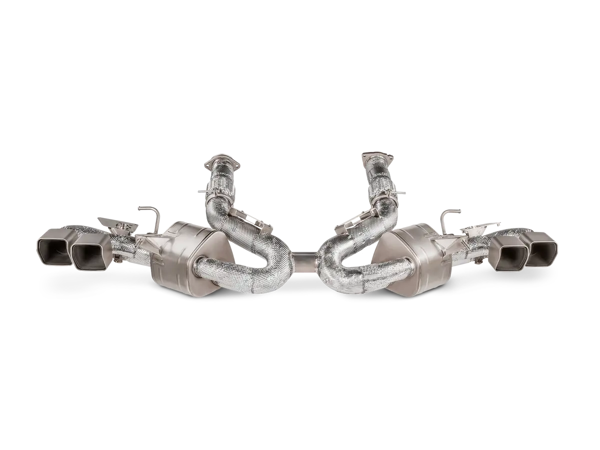Akrapovic Chevrolet Corvette Stingray (C8) 2020 Slip-On Line (Titanium),S-Co/Ti/3 1