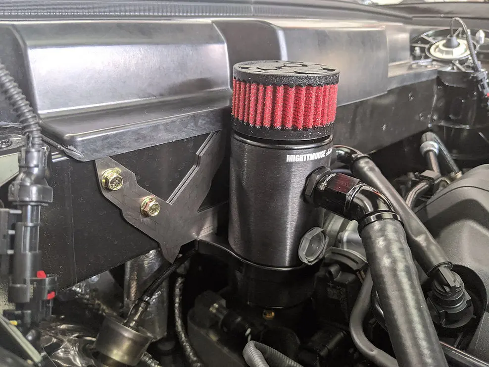 Mighty Mouse Wild Catch Can For '20-'25 C8 Corvette 1