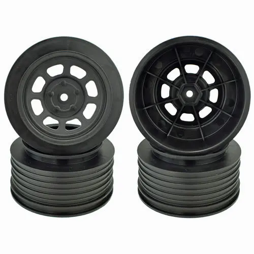 Der-Ds4-Ab Black Speedway Sc Wheels (4Pcs) (Associated) 1