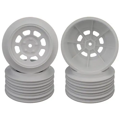 Der-Ds4-Aw White Speedway Sc Wheels (4Pcs) (Associated) 1