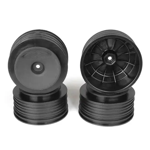 Der-Ps4-Ab Black Speedline Plus Sc Wheels (4Pcs) (Associated) 1