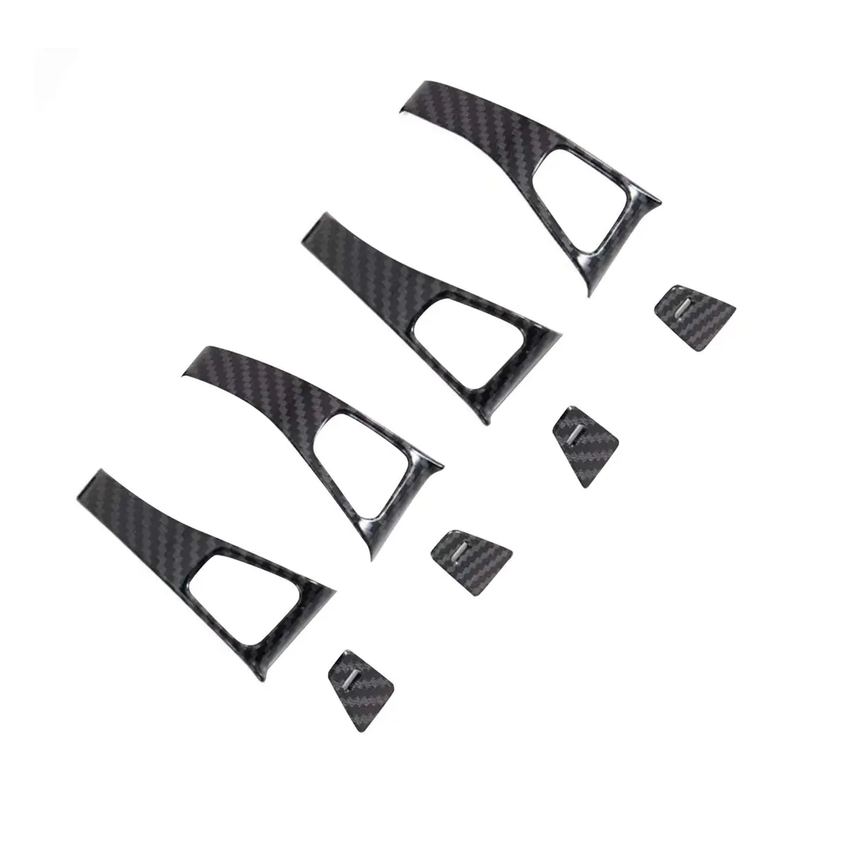 Door Lock Switch Cover Trim For Tesla Model 3 & Model Y 1