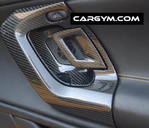 Lamborghini Gallardo / Lp560 Carbon Fiber Door Pull And Latch Set 1