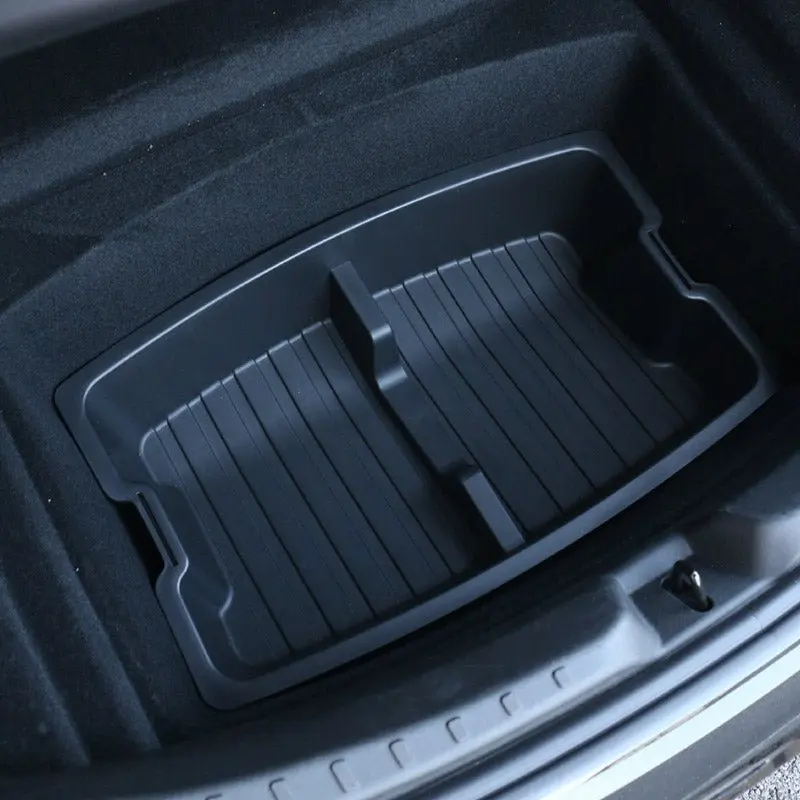 Double Trunk Storage Boxes For Tesla Model 3 Highland 1