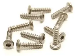 700638 M2x8 Titanium Button Head Hex Tapping Screw 1