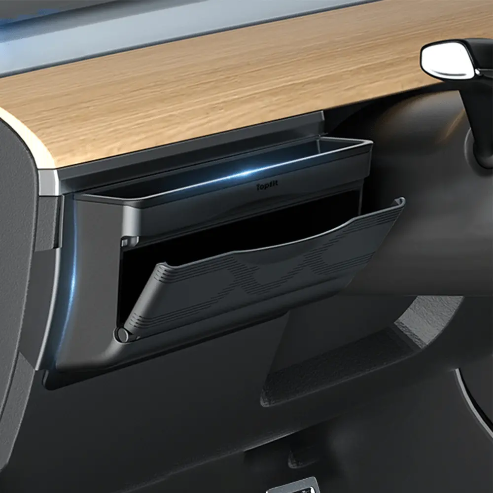 Driver Mini Glove Box For Tesla Model Y 1