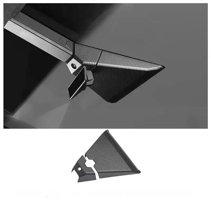 Dry Carbon Fiber Warning Light Cover For Cybertruck 1